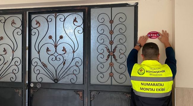 Akçaabat'ta adresler artık daha kolay bulunacak