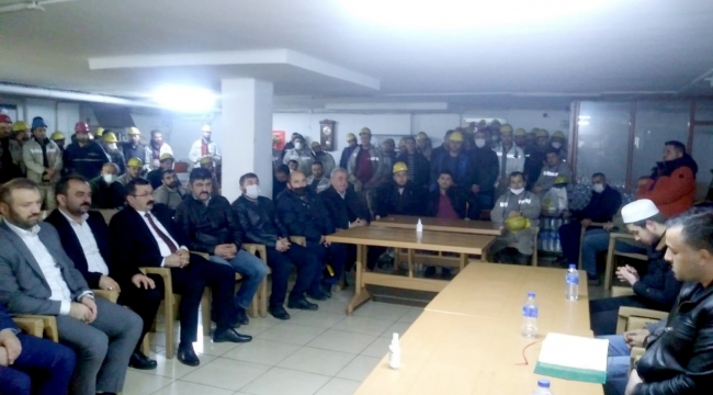 Amasra'da maden şehitleri için Kuran-ı Kerim okutuldu