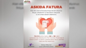 Askıda Faturayla 40 Bin Liralık Fatura Ödendi