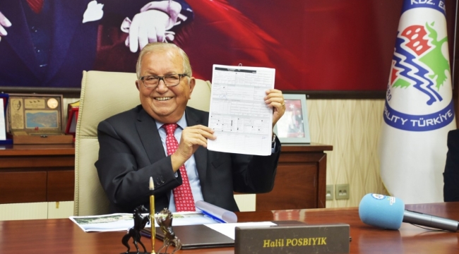Başkan Posbıyık’tan, Kdz. Ereğli’ye Yeni Yıl Hediyesi
