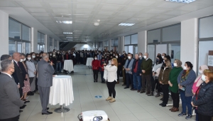 Başkan Posbıyık, yeni yıl öncesi belediye personeliyle buluştu