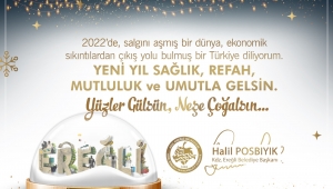 Başkan Posbıyık, yeni yılı kutladı
