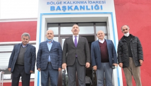 BAYBURT’LU ARICILARDAN DOKAP BAŞKANI GÜLTEKİN’E ZİYARET