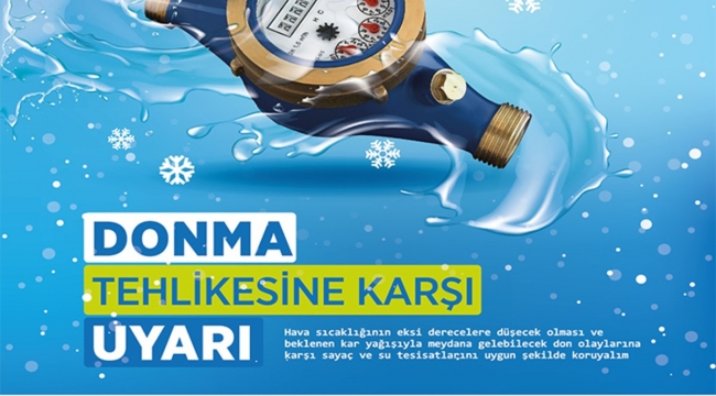 Büyükşehir su sayaçlarıyla ilgili uyarıda bulundu