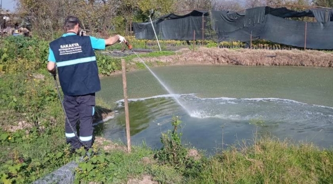 Büyükşehir vektörlerle mücadeleyi yıl boyu sürdürüyor