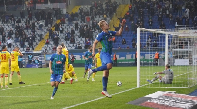 Çaykur Rizespor: 3 - Göztepe: 1