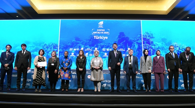 COP22 Taraflar Konferansı Türkiye'nin ev sahipliğinde gerçekleşti