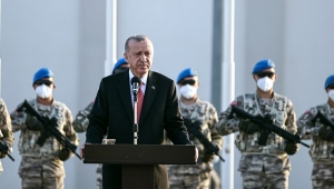 Cumhurbaşkanı Erdoğan, Katar-Türk Birleşik Müşterek Kuvvet Komutanlığını ziyaretinde konuştu