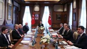 Cumhurbaşkanlığı Yüksek İstişare Kurulu, Cumhurbaşkanı Erdoğan başkanlığında toplandı