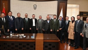  Erkan Kandemir, Çorum Belediyesini ziyaret etti