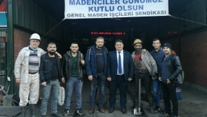 GMİS GENEL BAŞKANI YEŞİL’DEN DÜNYA MADENCİLER GÜNÜ ZİYARETLERİ