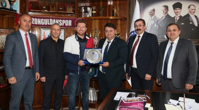 GMİS'ten Dünya Judo Şampiyonu Sönmez'e teşekkür