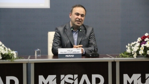 İSTANBUL MEDENİYET ÜNİVERSİTESİ ÖĞRETİM ÜYESİ PROF. DR. MEHMET LÜTFİ ARSLAN MÜSİAD'DA KONFERANS GERÇEKLEŞTİRDİ.