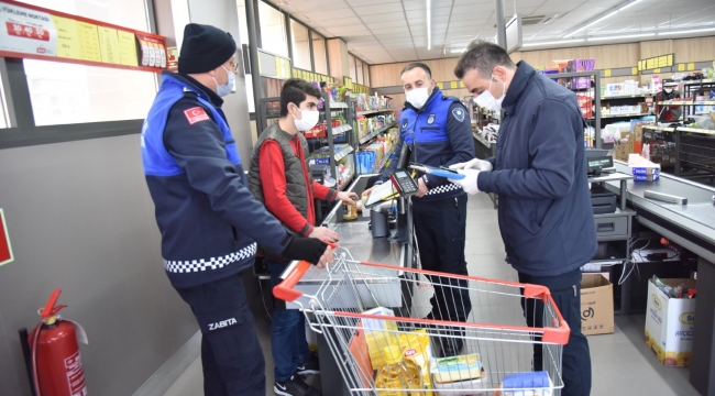 KARTEPE MARKETLERİNDE FAHİŞ FİYAT DENETİMİ