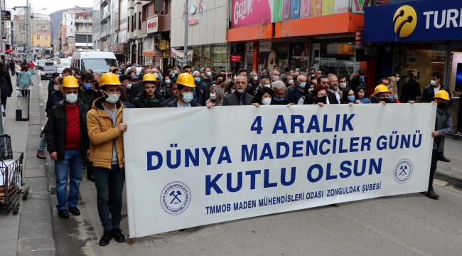 MADENCİ KENTİ, DÜNYA MADENCİLER GÜNÜ’NÜ KUTLADI