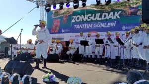 Madenci Korosu, Zonguldak Günleri’nin açılışında konser verdi 
