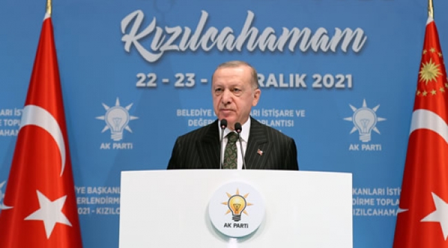 “Medeniyetimizin en önemli taşıyıcısı olarak gördüğümüz şehirlerimizi çok büyük yatırımlarla dönüştürdük, güçlendirdik”
