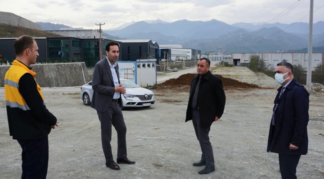 Milli Eğitim Müdürü EMEN'den,Rize OSB Müdürlüğüne ziyaret
