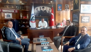 Müessese Müdürü Faik Alp'ten GMİS'e ziyaret
