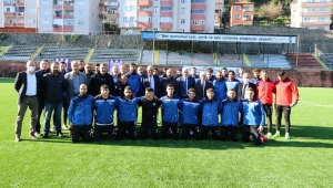 Posbıyık'tan futbolculara moral ziyareti