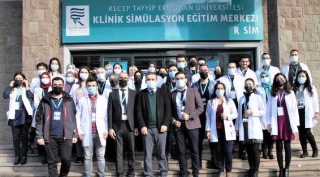RTEÜ’DE AİLE HEKİMLİĞİ ASİSTANLARI SİMÜLASYON EĞİTİMİ TAMAMLANDI