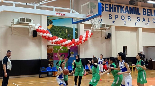 SANKO OKULLARI GENÇ KIZLAR BASKETBOL TAKIMI İL BİRİNCİSİ OLDU