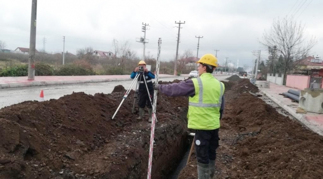 SASKİ Kuzuluk’ta yağmursuyu hattını yeniliyor