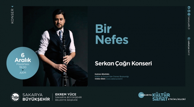 Ünlü klarnet virtüözü Büyükşehir’in kültür etkinliğinde sahne alacak