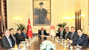 YENİ TBB BAŞKANI AV. SAĞKAN’DAN ADALET BAKANI GÜL’E ZİYARET