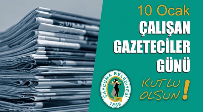''10 ocak dünya çalışan gazeteciler günü kutlu olsun''