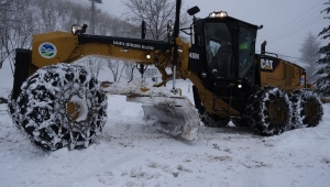 8 mahalle yolu ulaşıma açıldı