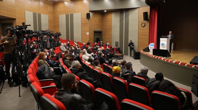 BAŞKAN PALANCIOĞLU, 2021 YILI REKOR ÇALIŞMALARI HAKKINDA BASIN MENSUPLARINI BİLGİLENDİRDİ
