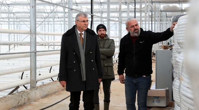 Başkan Yüce açıkladı: “Tarımda örnek olacak proje yüzde 85’e ulaştı”