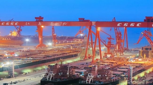 Çin, gemi üretiminde dünya liderliğini sürdürüyor