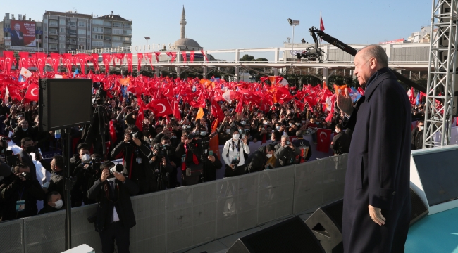 Cumhurbaşkanı Erdoğan, Aydın'da toplu açılış töreninde konuştu