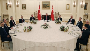 Cumhurbaşkanı Erdoğan; yasama, yürütme ve yargı organlarının temsilcileri ile bir araya geldi