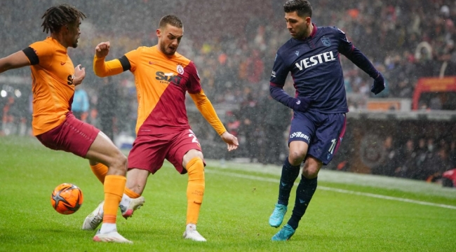 Galatasaray - Trabzonspor maç sonucu: 1-2