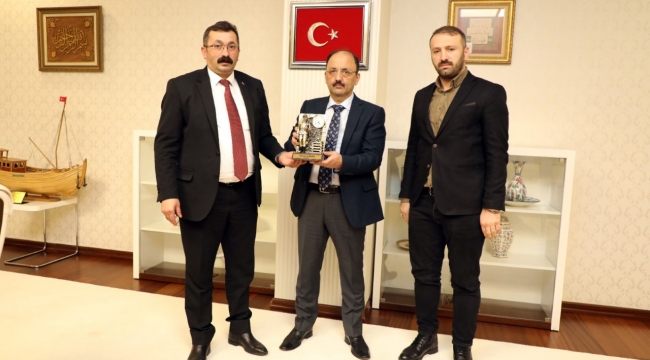 GMİS Genel Sekreteri Kaya'dan Vali Güner’e ziyaret