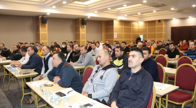 GMİS KOZLU ŞUBESİ TABAN EĞİTİM SEMİNERİ YAPILDI
