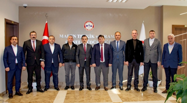 GMİS’TEN MTA GENEL MÜDÜRÜ’NE ZİYARET