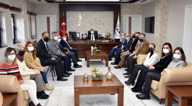KTO YÖNETİMİNDEN ERÜ’YE TEBRİK ZİYARETİ