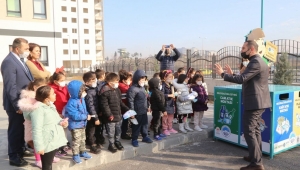 MELİKGAZİ BELEDİYESİ'NDEN ANAOKULLARDA SIFIR ATIK FARKINDALIĞI