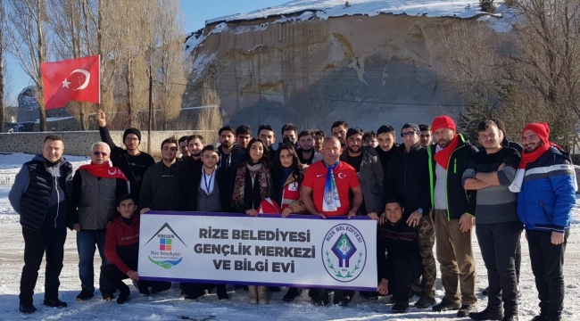 “RİBEGEM” SARIKAMIŞ'TA ECDADINA KOŞTU..
