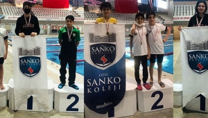 SANKO Okulları öğrencileri 27 madalya kazandı 