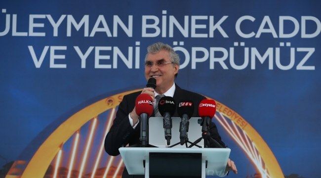 Yazlık’ı rahatlatan cadde ve köprü için görkemli açılış