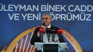 Yazlık’ı rahatlatan cadde ve köprü için görkemli açılış
