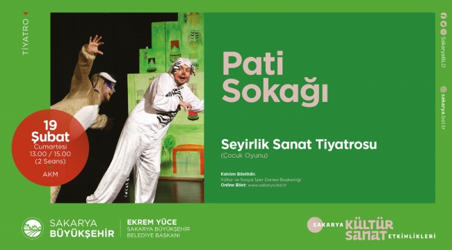 Çocuklar hafta sonu Büyükşehir’in tiyatro oyununda buluşacak