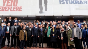 Erkan Kandemir, Kırşehir'de teşkilat mensuplarıyla bir araya geldi