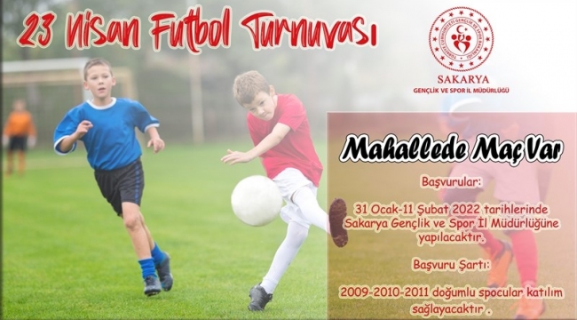Mahallede maç var