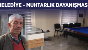 Muhtar ve imamın çalışmalarına bir destek de Başkan Özlü'den